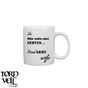 Armed Forces "WIFE" Coffee Mug - 11 oz