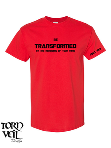 Christian T-shirt "Be Transformed"