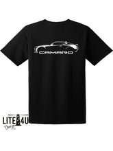 Load image into Gallery viewer, Personalized / Customized T-shirts - Camaro 6th Gen Silhouette