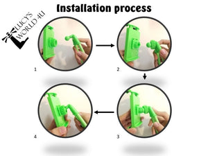 Lucy's World 4U Cell Phone Holder, Universal Mobile Phone Stand