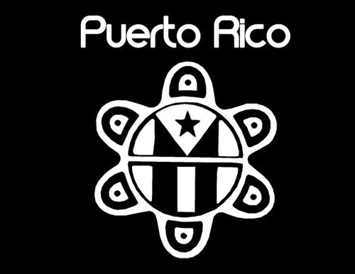 Puerto Rico Taino Sol Decal